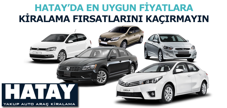 hatay oto kiralama